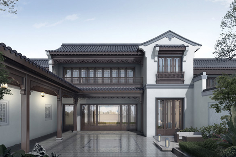 Xuancheng Muxihe Mansion – Ansökningsprojekt för fönster och dörrar