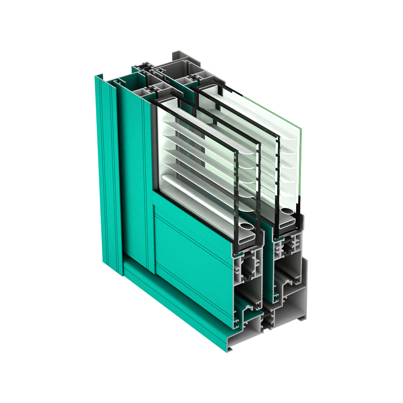 Thermal Break Aluminium skjutbara fönsterprofiler